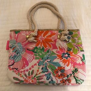 Rare Lilly Pulitzer for Target “Nosie Posey” Tote